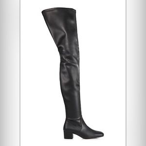 NWOT Staud Aimee black over the knee boot - 36.5 (6.5)